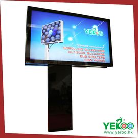 विज्ञापन के आउटडोर एल्यूमीनियम ग्लास पैनल बिलबोर्ड Lightbox